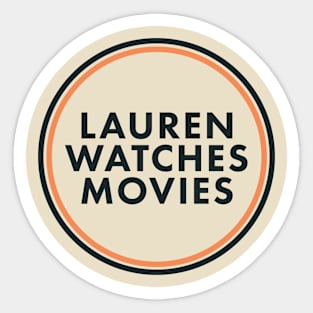 Lauren Watches Movies Sticker